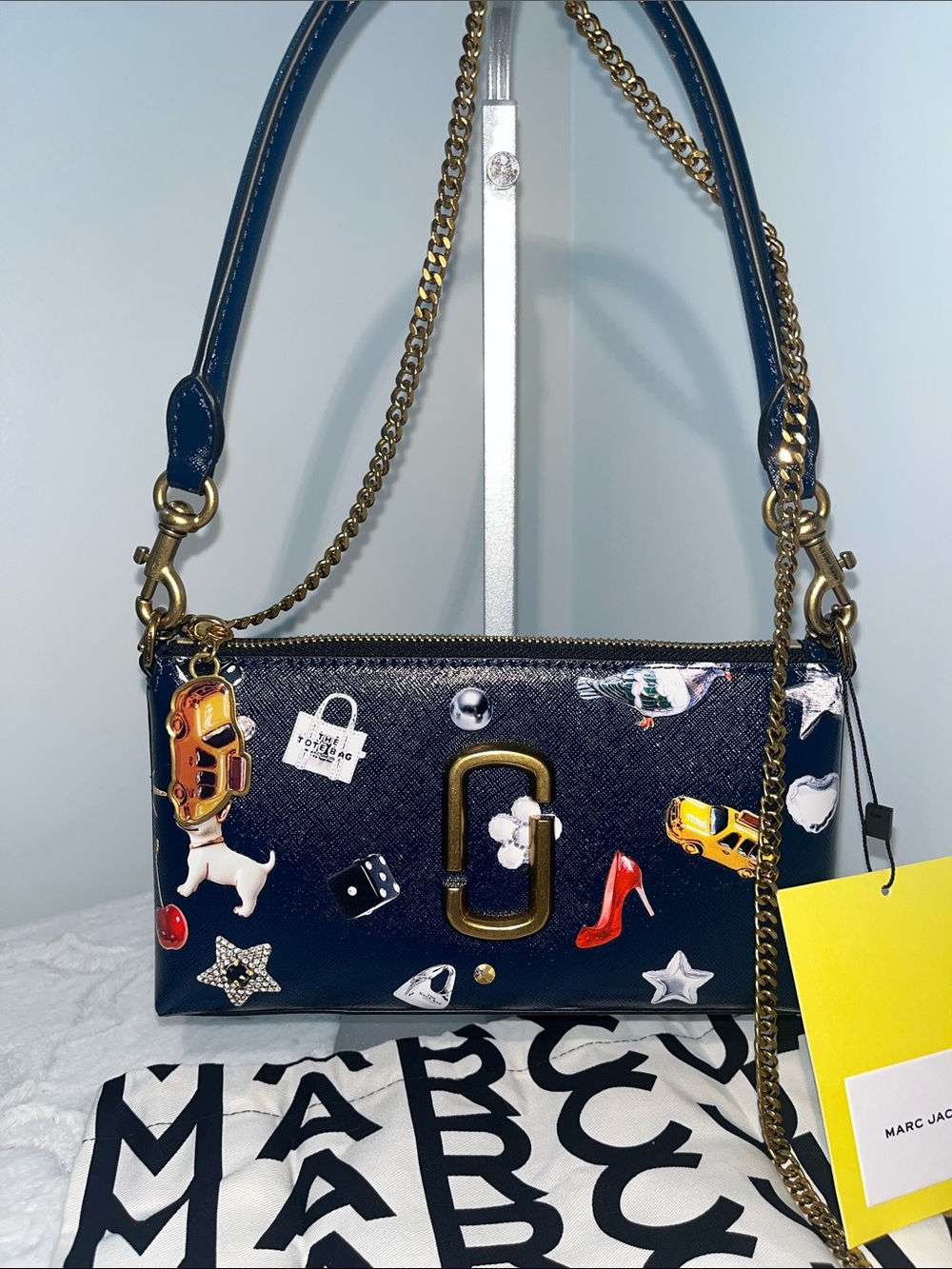 Marc Jacobs NWT! The Trinket Snapshot Convertible Shoulder Bag - Picture 4 of 17